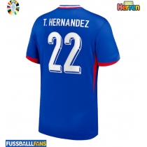Frankreich Theo Hernandez #22 Heimtrikot EM 2024 Kurzarm